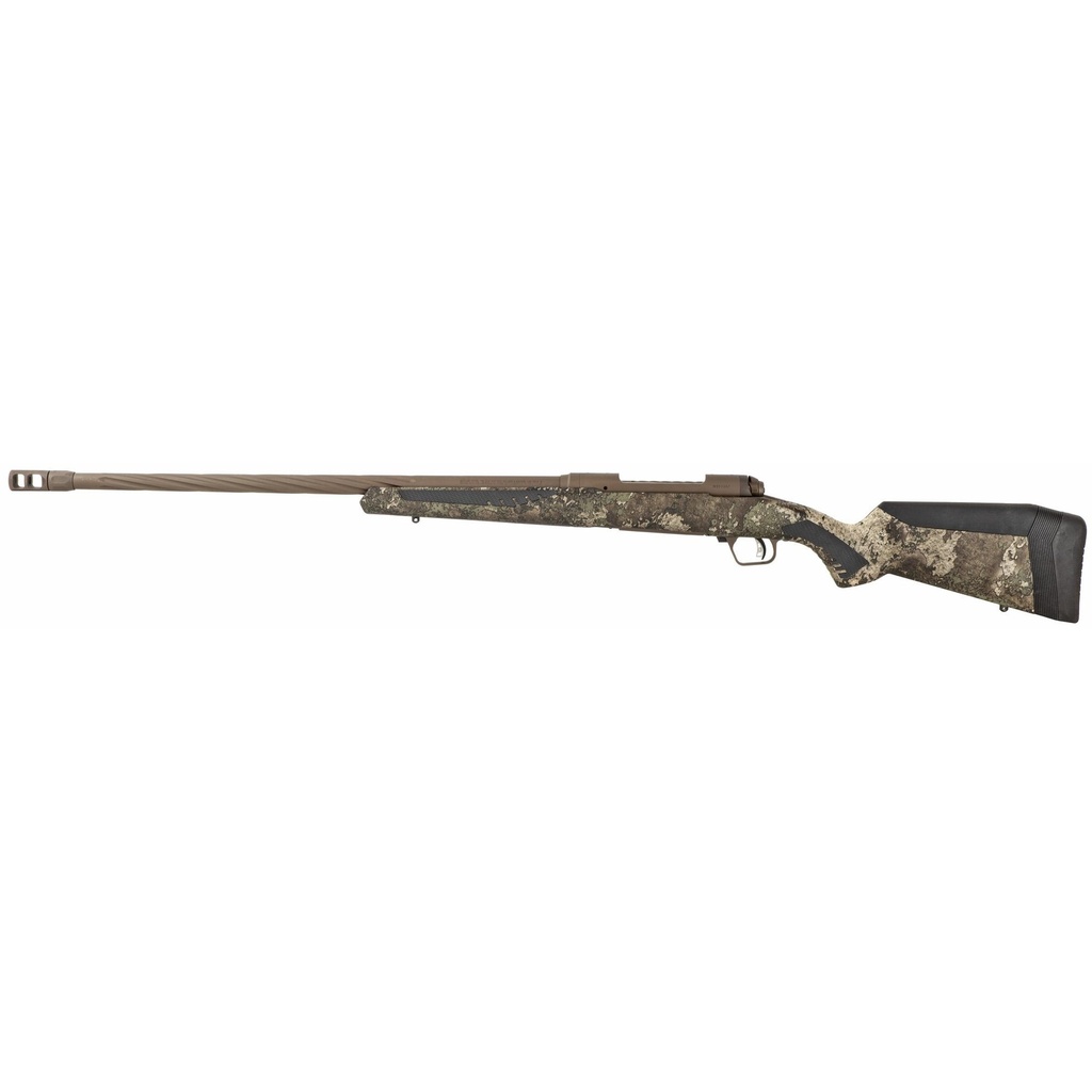 Savage 110 High Country .300 Winchester Magnum 24" Threaded Barrel True Timber Strata Camo AccuStock Right Hand 3 Round