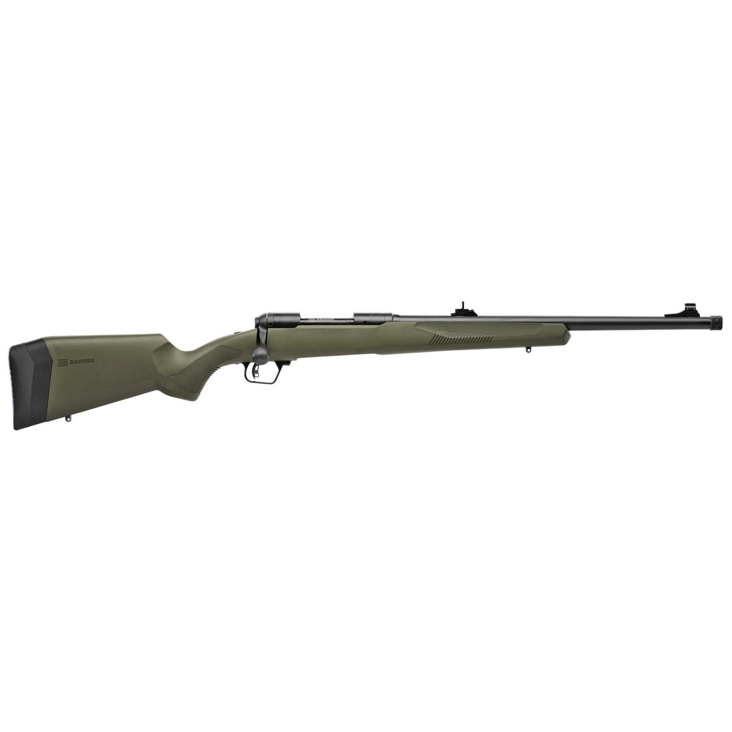 Savage 110 Hog Hunter .350 Legend 18" Barrel AccuTrigger Dark OD Green Polymer Stock 4 Round