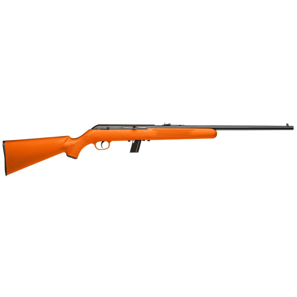 Savage 64F .22LR 21" Orange Synthetic Stock OR Adjustable Sights 10 Round