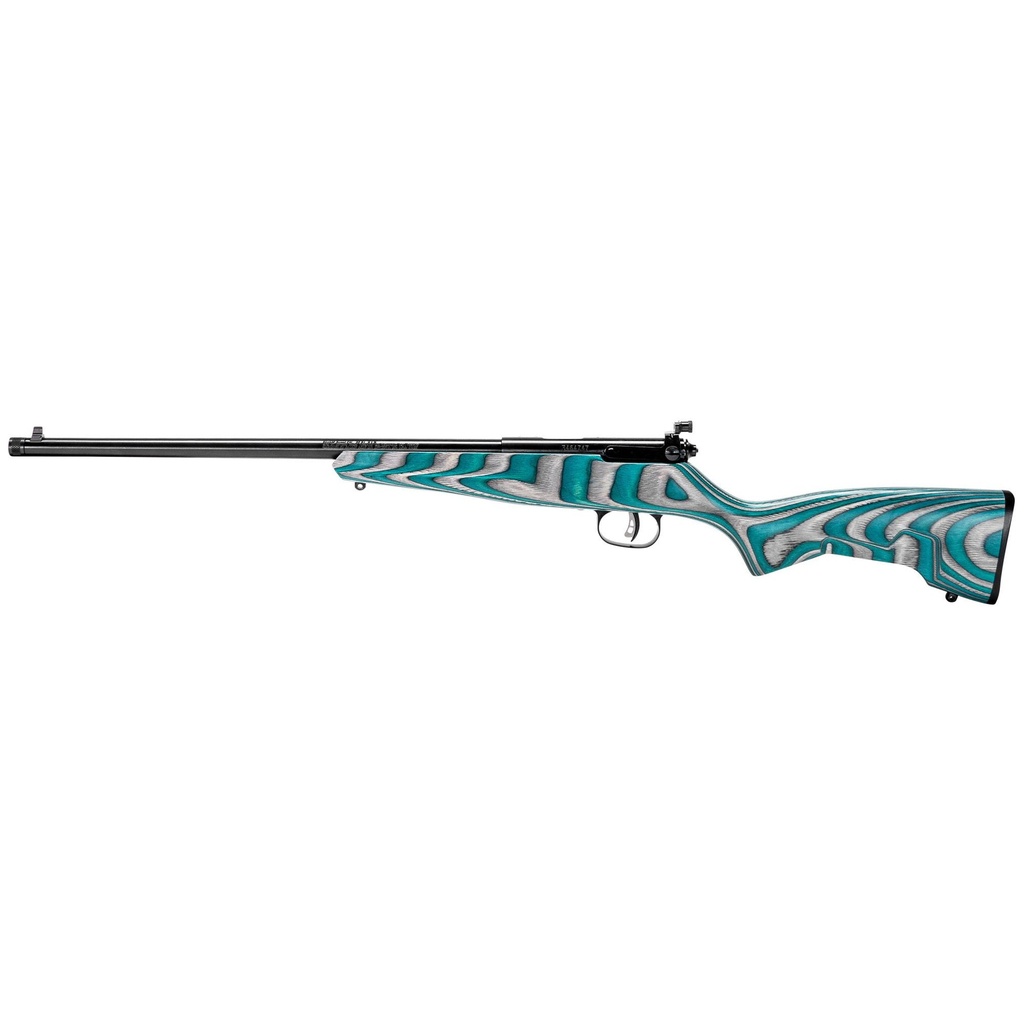 Savage Rascal 22LR 16.125" Barrel AccuTrigger Teal/Gray Laminate Stock