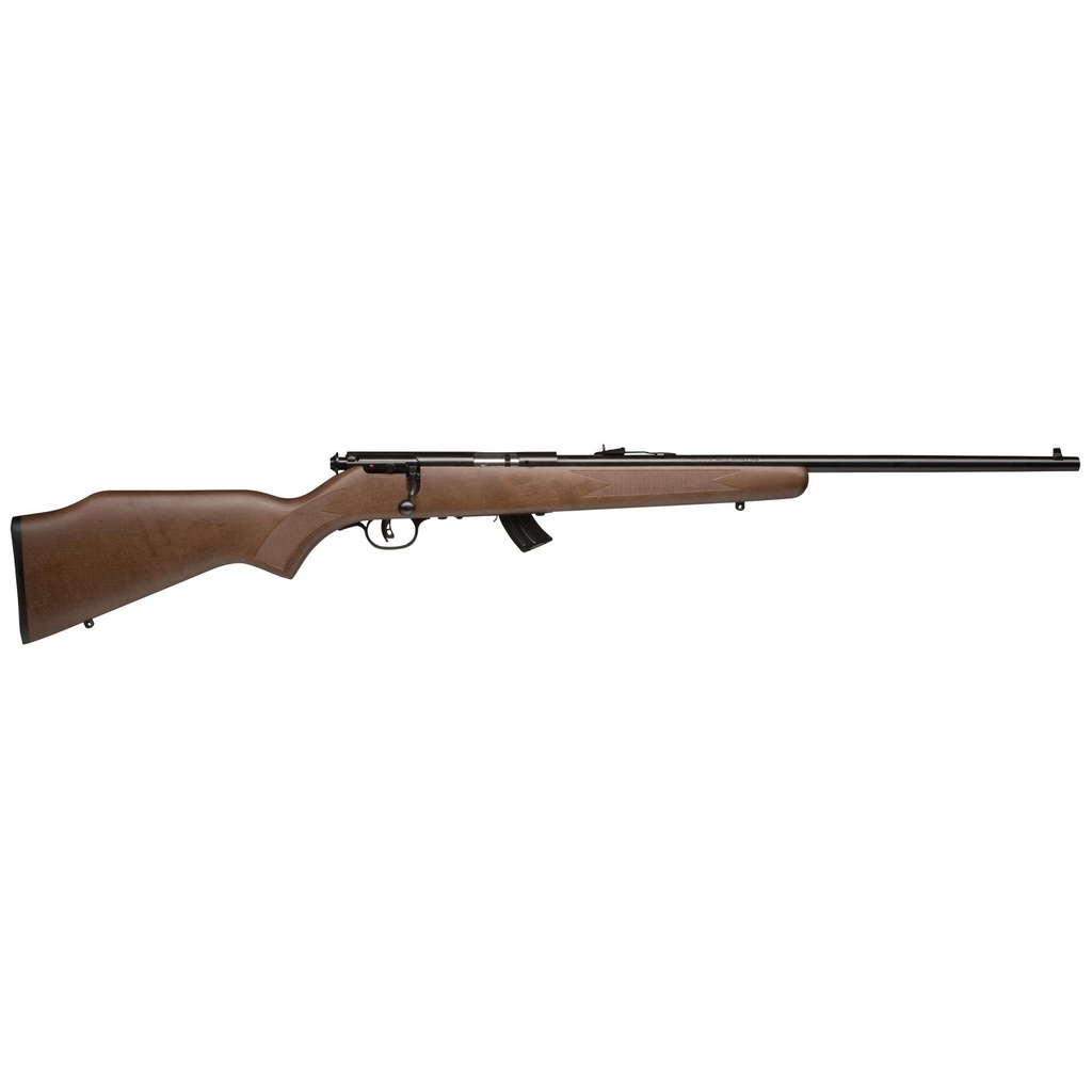 Savage MKII-G .22LR 20.75" Barrel Bolt Action Rifle Black Wood Stock AccuTrigger 10 Round