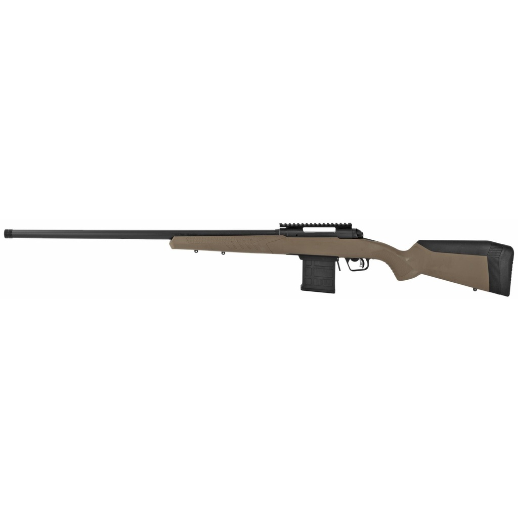 Savage 110 Tactical Desert 6MM Creedmoor 26" Threaded Barrel Black FDE Synthetic AccuTrigger 10 Round