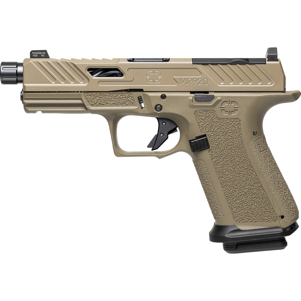 Shadow Systems MR920 Elite 9MM 4.5" Threaded FDE OR 15 Round