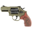 Smith & Wesson Model 19 Carry Comp .357 Magnum 2.5" PowerPort Barrel Moss Green Cerakote 6 Round