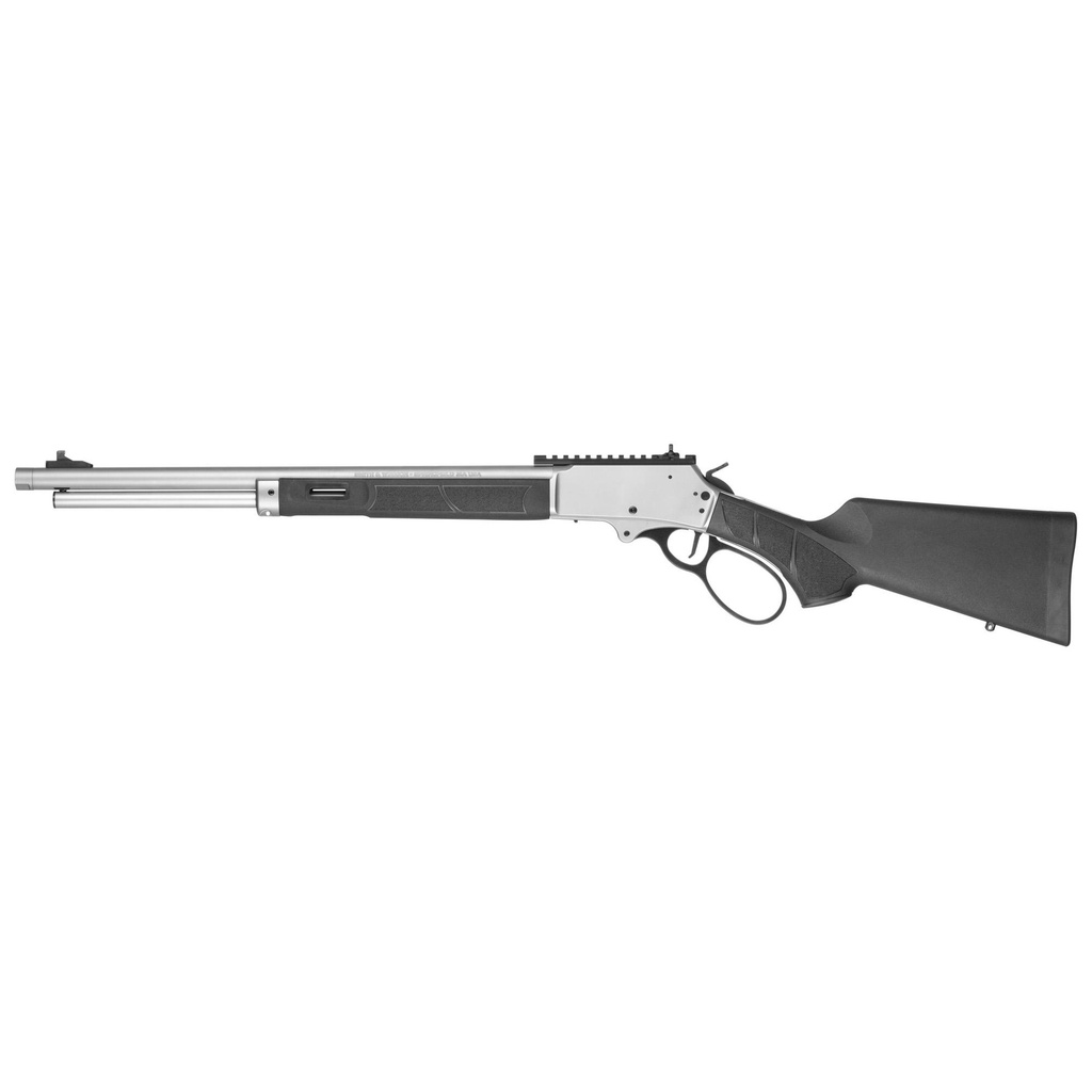 Smith & Wesson 1854 30-30 20" Threaded Barrel Lever Action Rifle Stainless Steel Black Synthetic Stock 6 Round