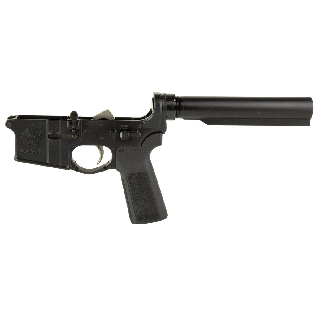 SOLGW SCALPER Complete Lower Receiver Anodized Finish Black B5 Furniture Liberty Fighting Trigger Vltor A5 Buffer System