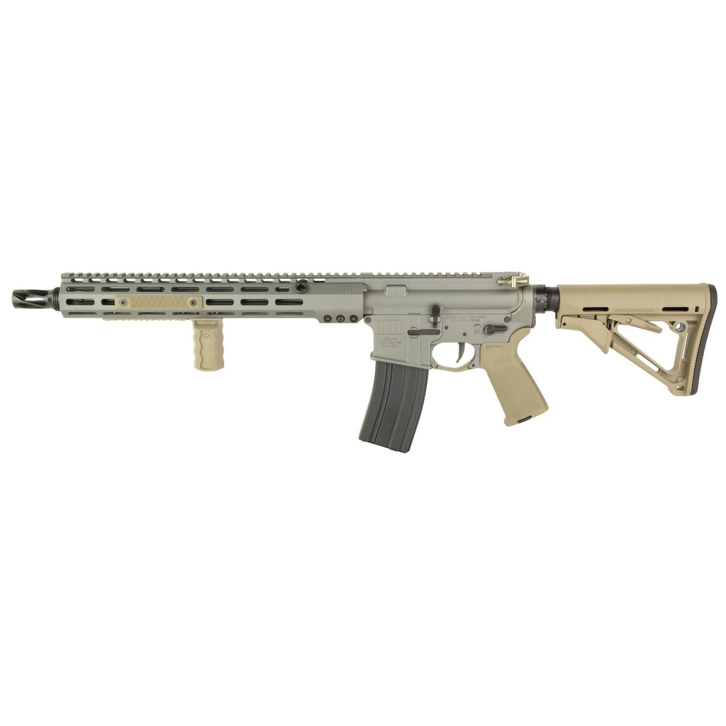 Sons of Liberty Gun Works SAGE 5.56 13.7" Pinned Barrel Cerakote Gray 30 Round