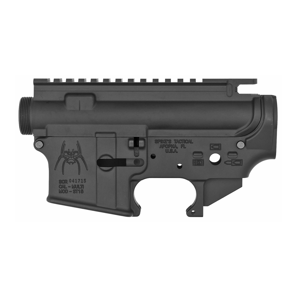 Spike's Tactical Upper/Lower Receiver Set .223 Remington/5.56 NATO Black