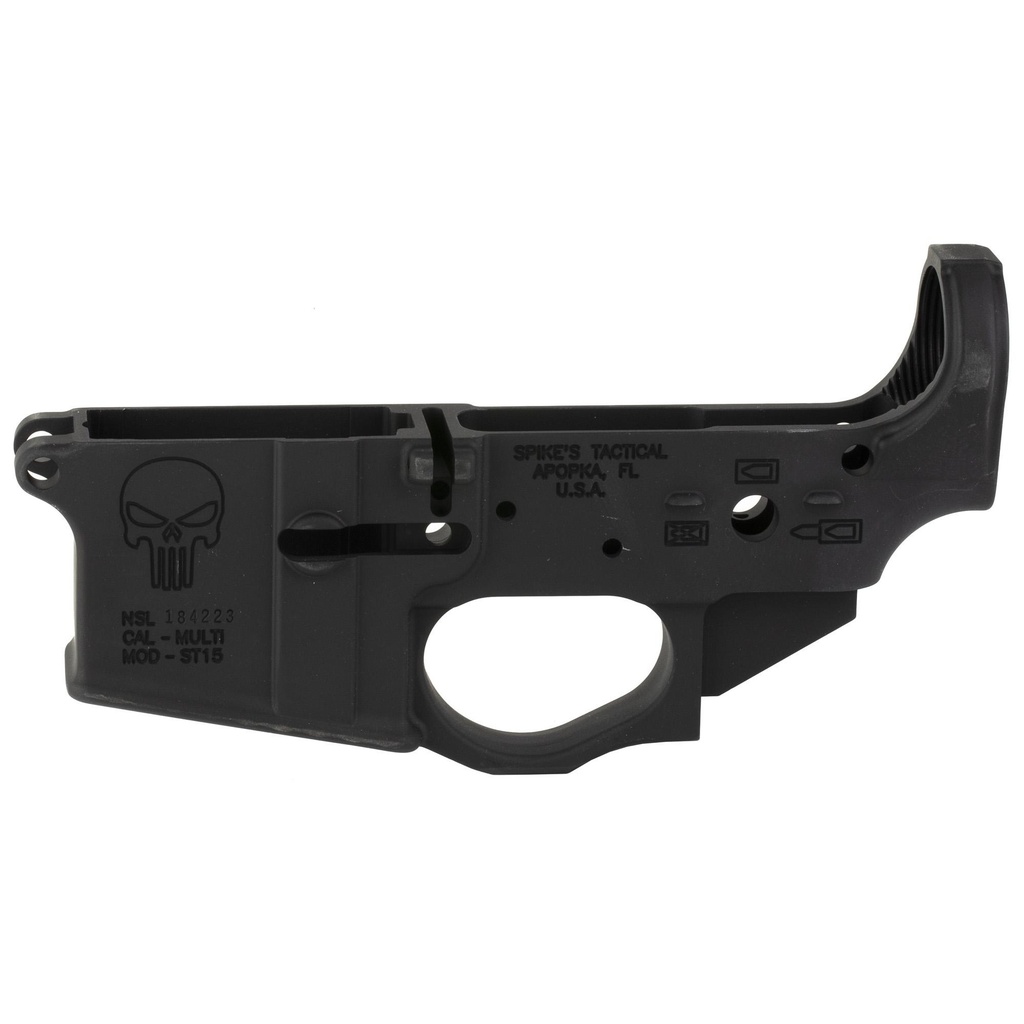 Spike Punisher .223 Rem/5.56 NATO Stripped Lower Matte Black