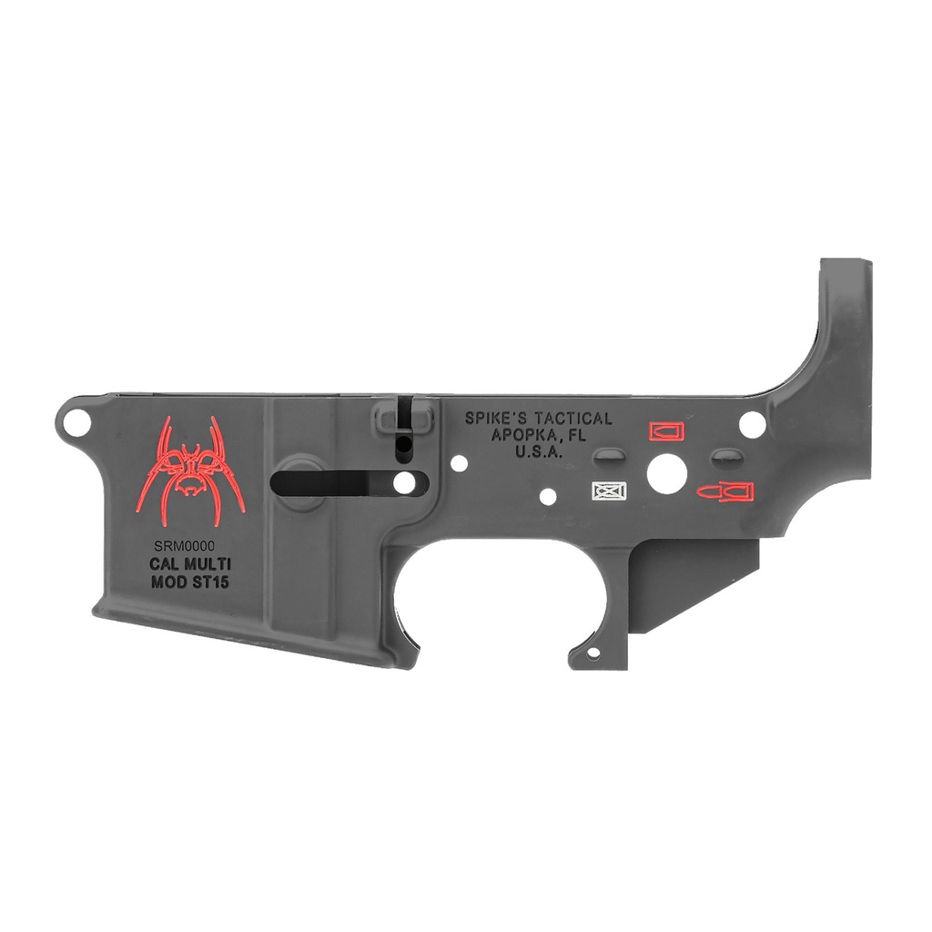 Spike's Tactical STLS019 .223 Remington/5.56 Stripped Lower Black