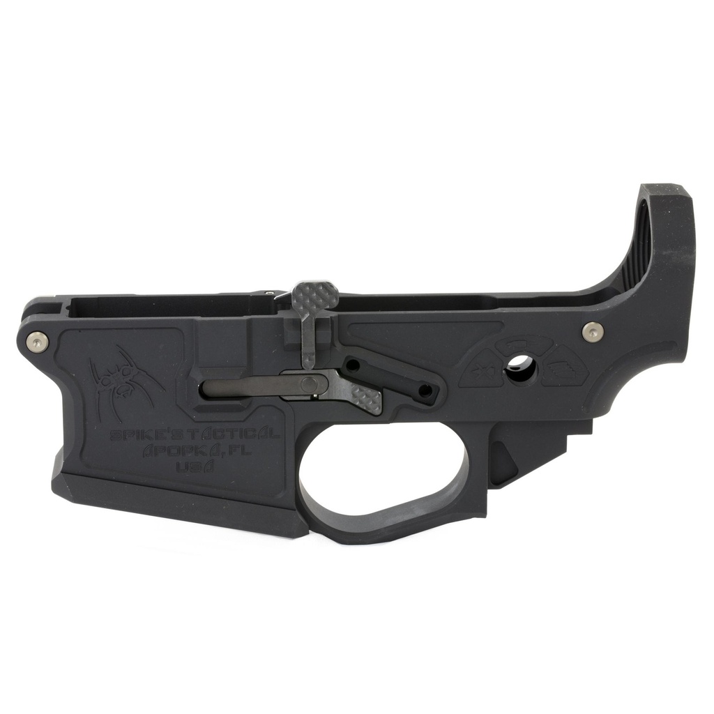 Spike's Tactical STLB200 .223 Remington/5.56 NATO Billet Lower Receiver Black Finish