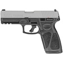 Taurus G3 9MM 4" Silver Slide Black Frame 10 Round