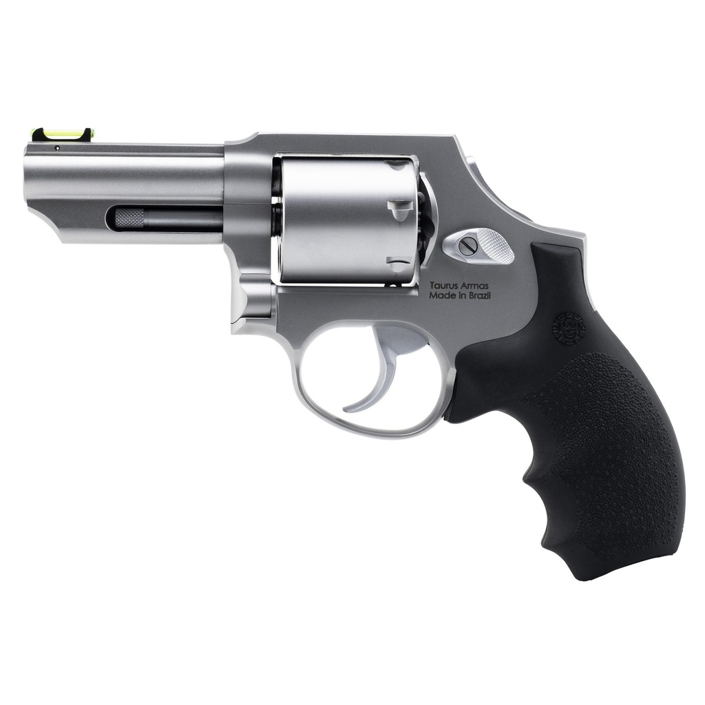 Taurus 66 .357 Magnum 3" Stainless Steel Hogue Grip 7 Round