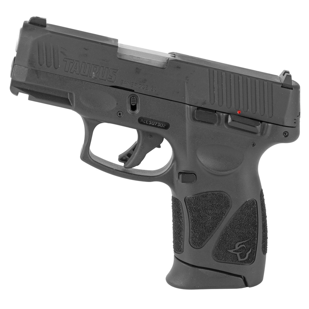 Taurus G3C 9MM 3.2" Black Compact Pistol 10 Round