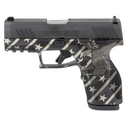 Taurus GX2 9MM 3.38" Black Finish Custom Eagle Engraving 10 Round