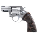 Taurus 856 .38 Special 2" Matte Stainless Fixed Sights Custom Flag Engraved Wood Grips 6 Round