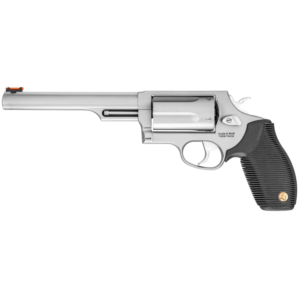 Taurus Judge .45 Colt/410 Bore 6.5" Stainless Steel Fiber Optic Front Sight 5 Round