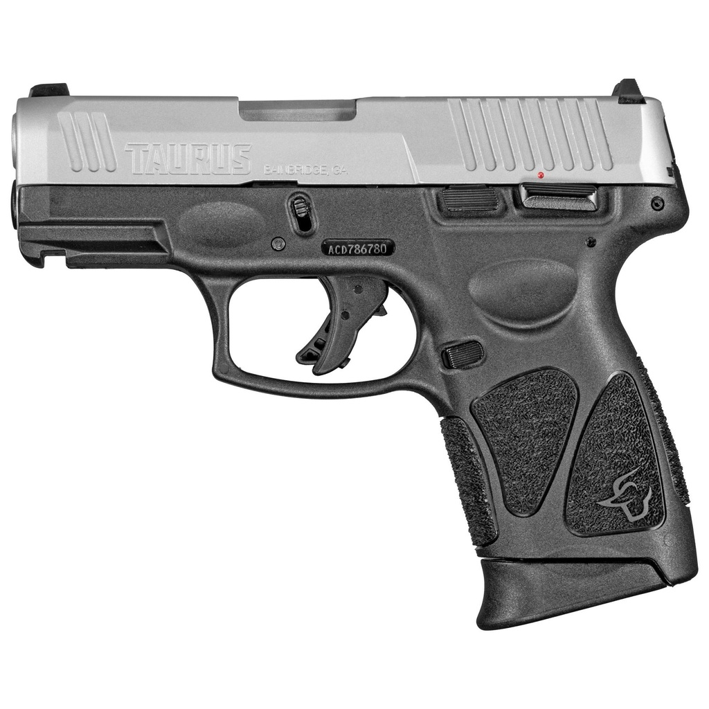 Taurus G3C 9MM 3.26" Stainless Finish 12 Round