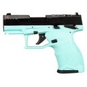 Taurus TX22 .22 LR 3.6" Threaded Barrel Cyan Frame Black Slide 13 Round