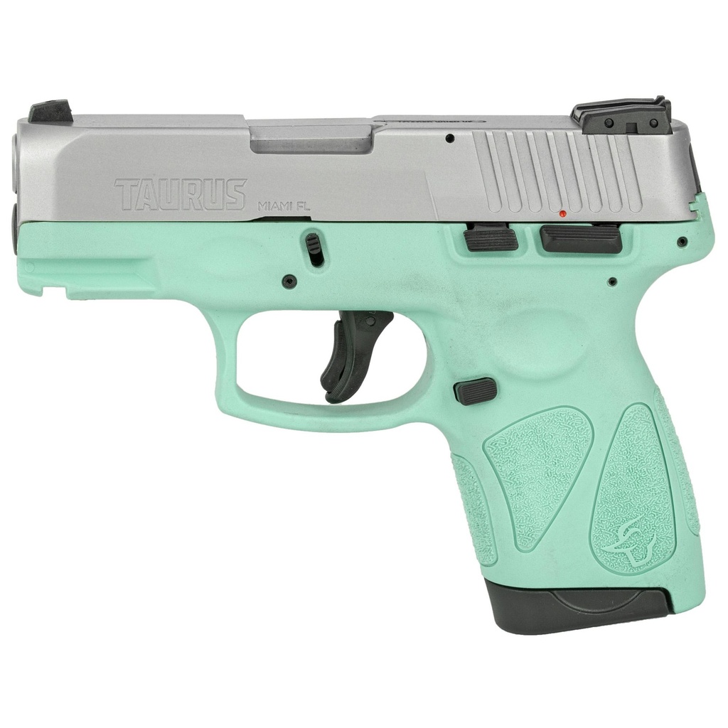 Taurus G2S 9MM 3.2" Cyan/Matte Silver 7 Round