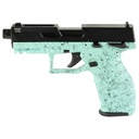Taurus TX22 .22LR 4.6" Threaded Barrel Cyan Splatter Finish 22 Round Capacity