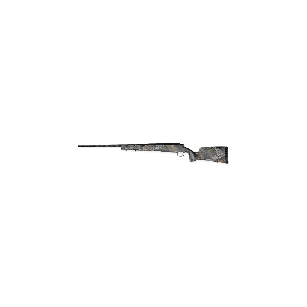 Weatherby 307 300 Winchester Magnum 22" Threaded Barrel Cerakote Graphite Black Carbon Fiber Stock 4 Round