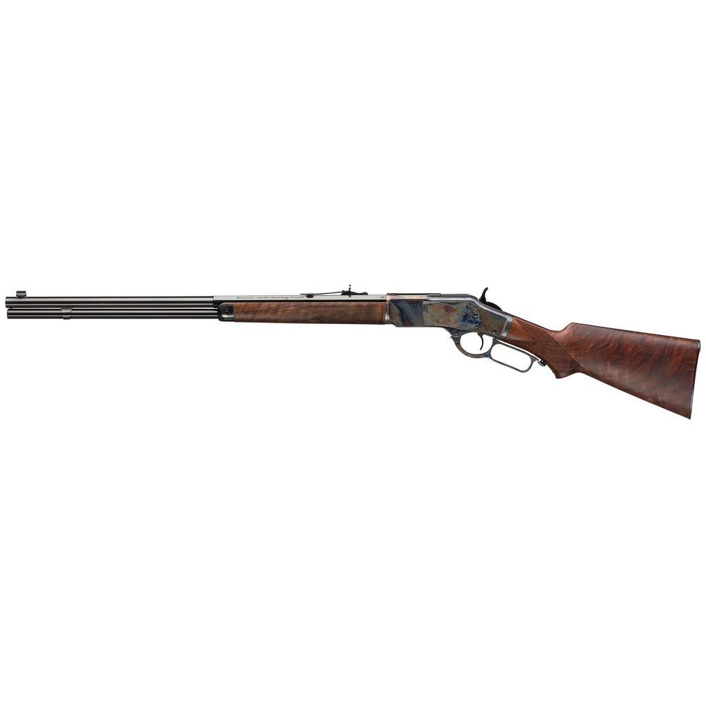 Winchester 1873 45 Colt 24" Lever Action Color Case Hardened Receiver Walnut Stock 14 Round