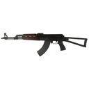 Zastava ZPAPM70 7.62X39 16.3" Matte Black Blood Red Handguard 30 Round