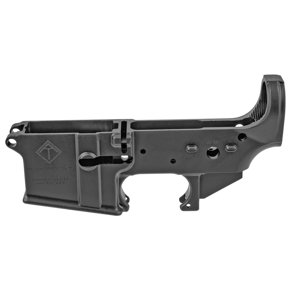 American Tactical Milsport Multi Caliber Stripped Lower Receiver Black