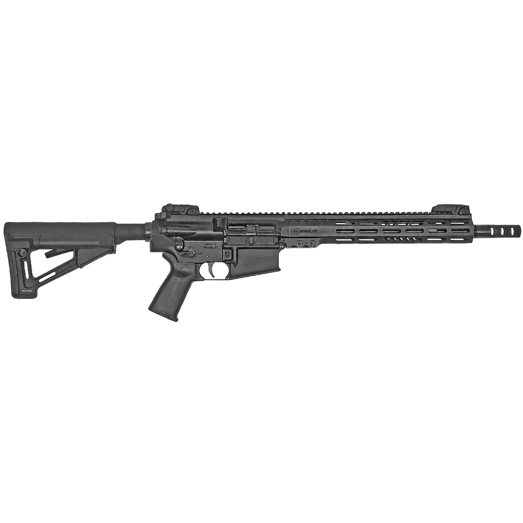 Armalite AR10 .308 14.5" Stainless Steel Barrel Pinned & Welded Black Anodized 25 Round