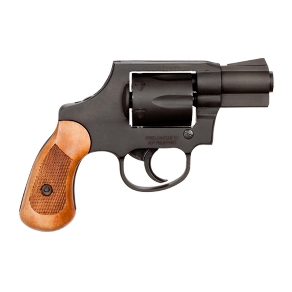 Armscor M206 .38 Special 2" Barrel Double Action Only Spurless Black Parkerized Finish 6 Round