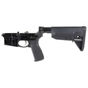 Bravo Company Complete Lower Receiver Multi Caliber Black Anodized BCM SOPMOD 0 Widebody Stock Factory Blem