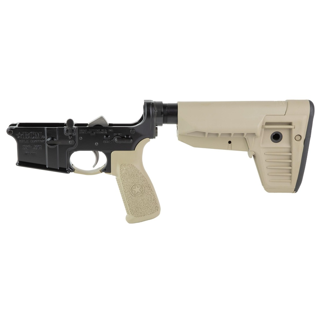 Bravo Company Complete Lower Receiver Multi Caliber BCM MK2 Recoil Mitigation System FDE