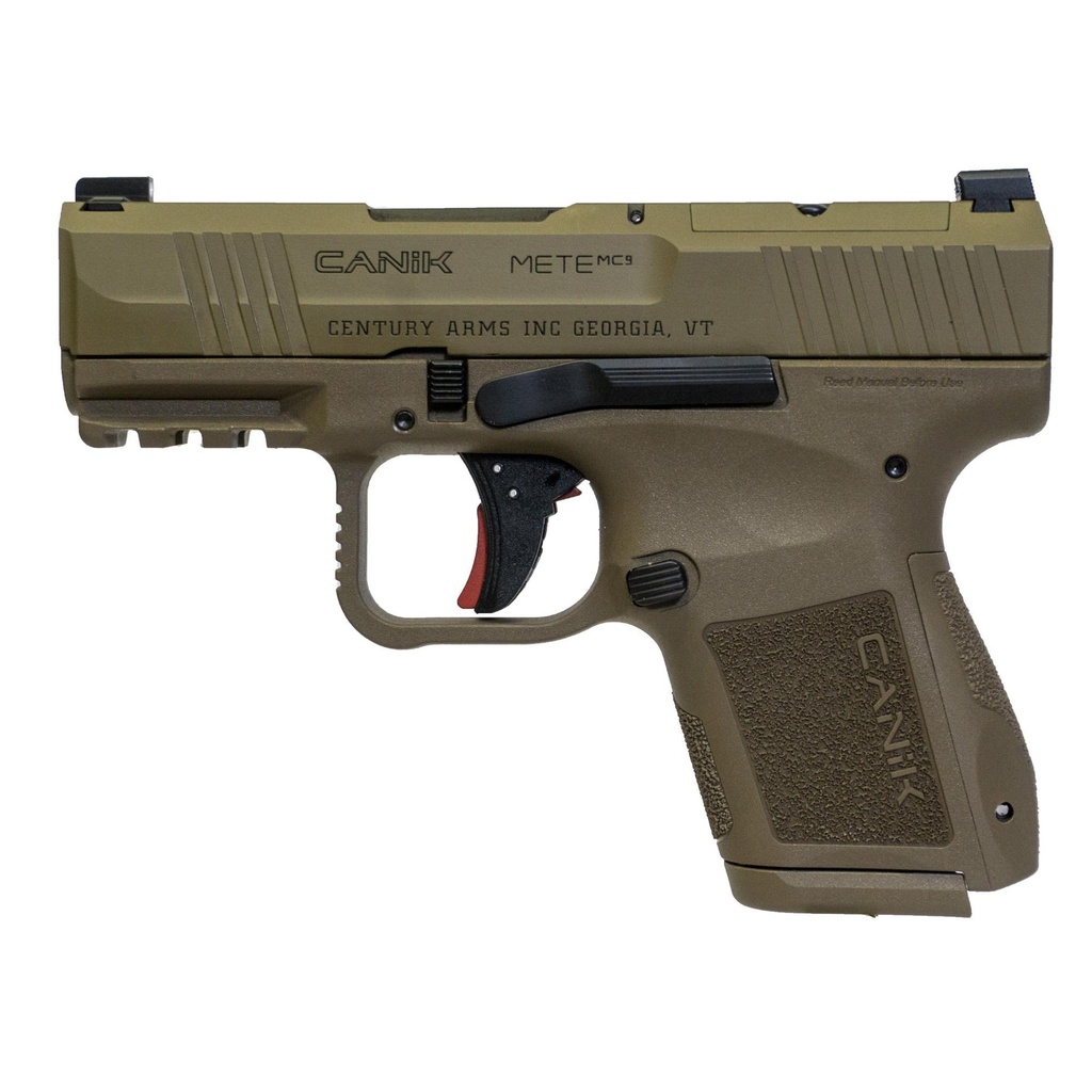 Canik METE MC9 9MM 3.18" OR FDE 10 Round CA