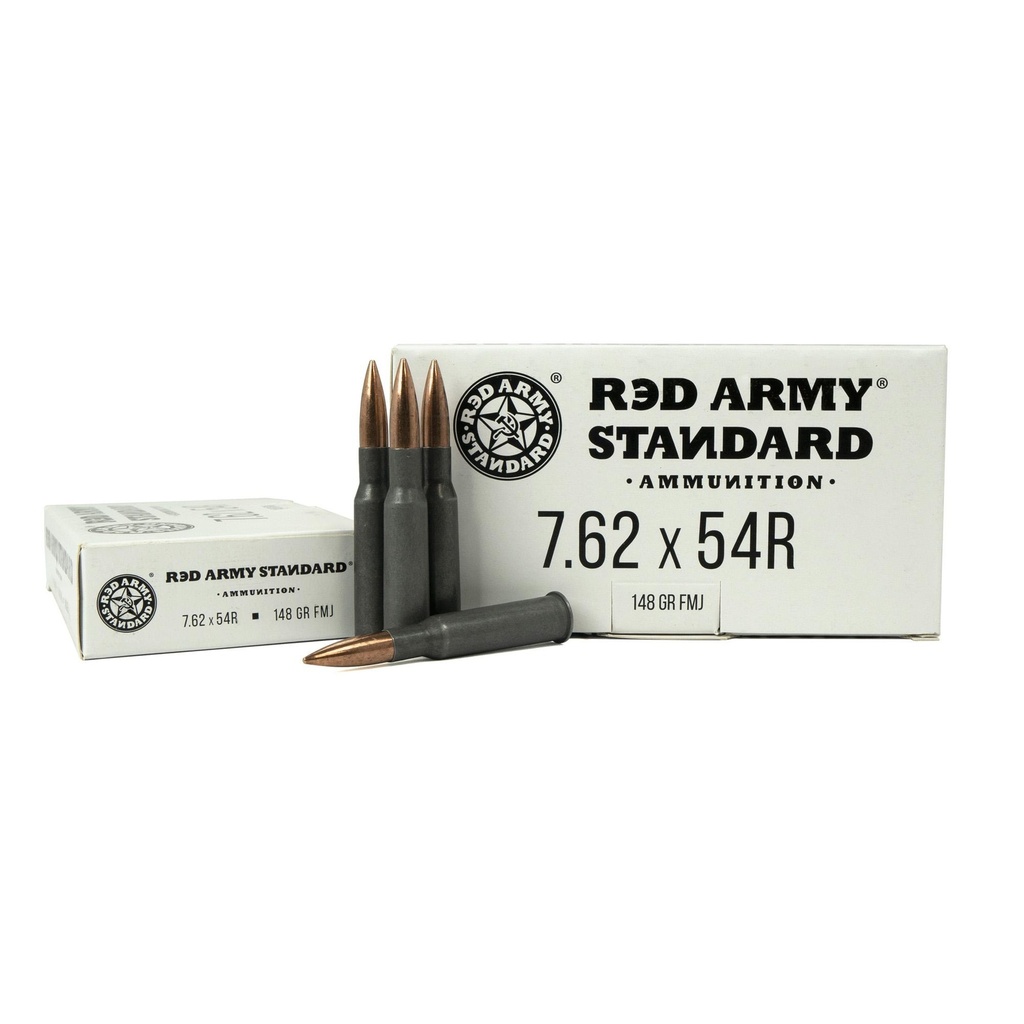 Century Arms Steel Case 7.62X54R 148 Grain Full Metal Jacket 20 Round Box