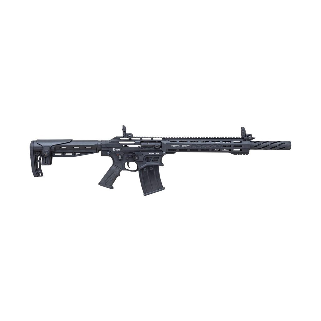 Citadel BOSS-30 12GA 18.75" Semi-Automatic Shotgun Black 5 Round