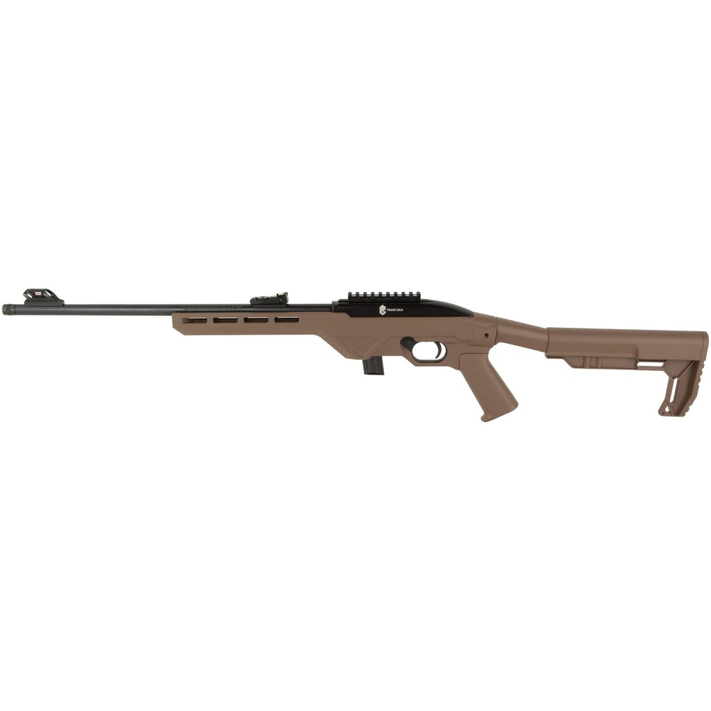 Citadel TRAKR .22 LR 18" Threaded Barrel FDE Semi-Automatic Rifle 10 Round