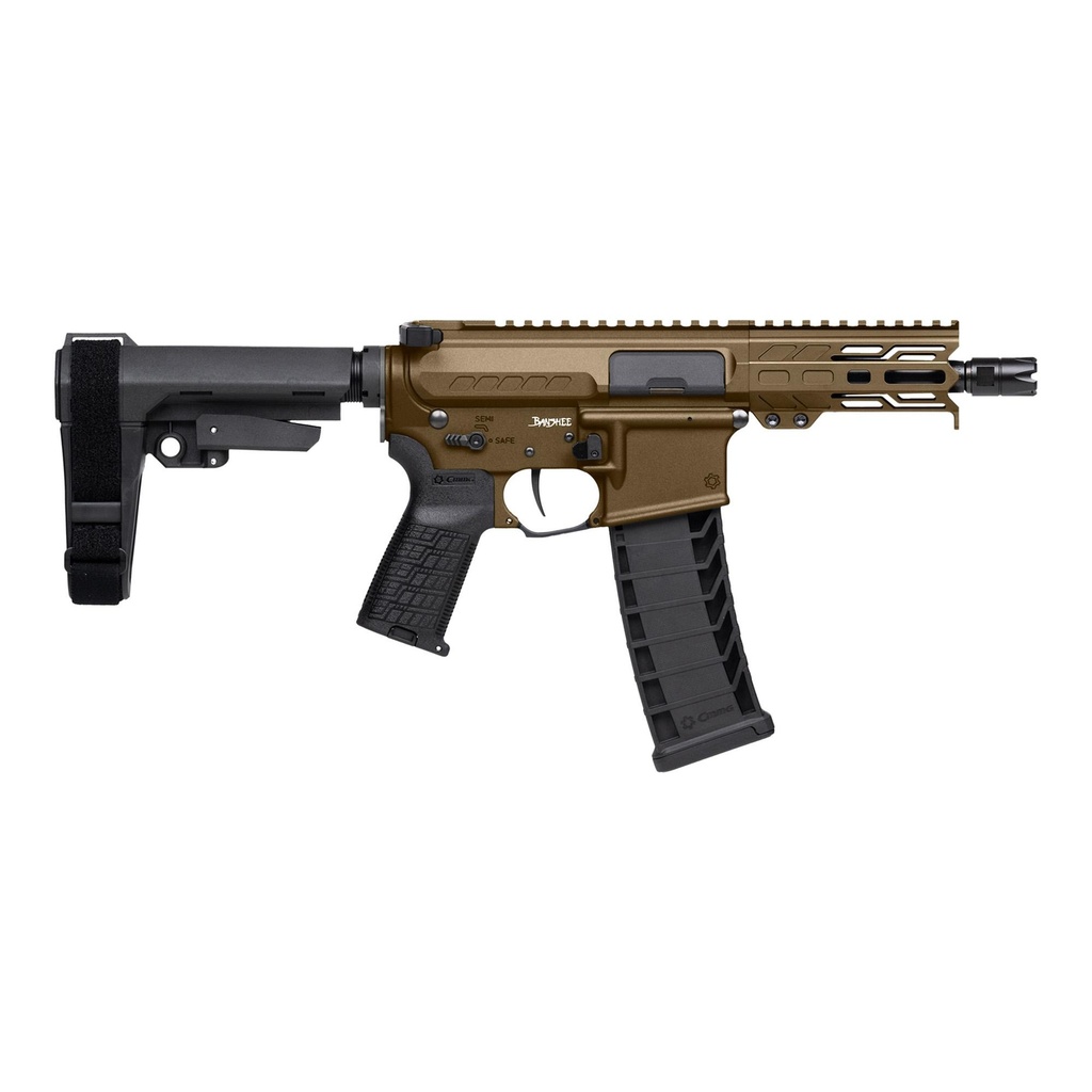 CMMG Banshee 9MM 5" Threaded Cerakote Finish Midnight Bronze 30 Round