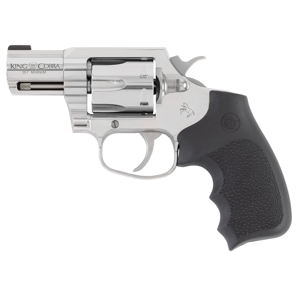Colt King Cobra 357 Magnum 2" Barrel Double/Single Action Brushed Stainless Steel