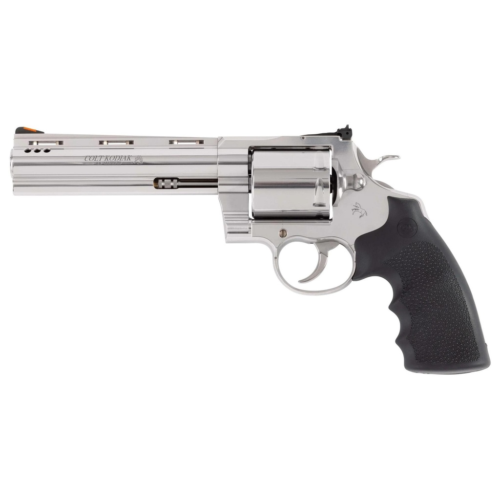 Colt Kodiak .44 Magnum 6" Ported Barrel Stainless Steel Hogue Grips 6 Round