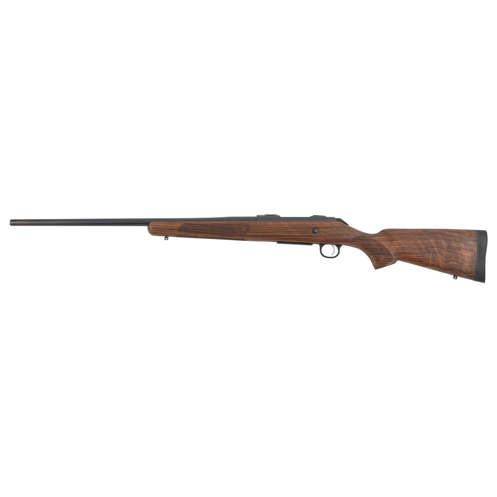 CZ 600 ST2 American 6.5CM 24" Threaded Black A Grade Walnut 5 Round