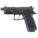 CZ P-09C 9MM 4.5" Threaded Barrel Optics Ready Black 17 Round