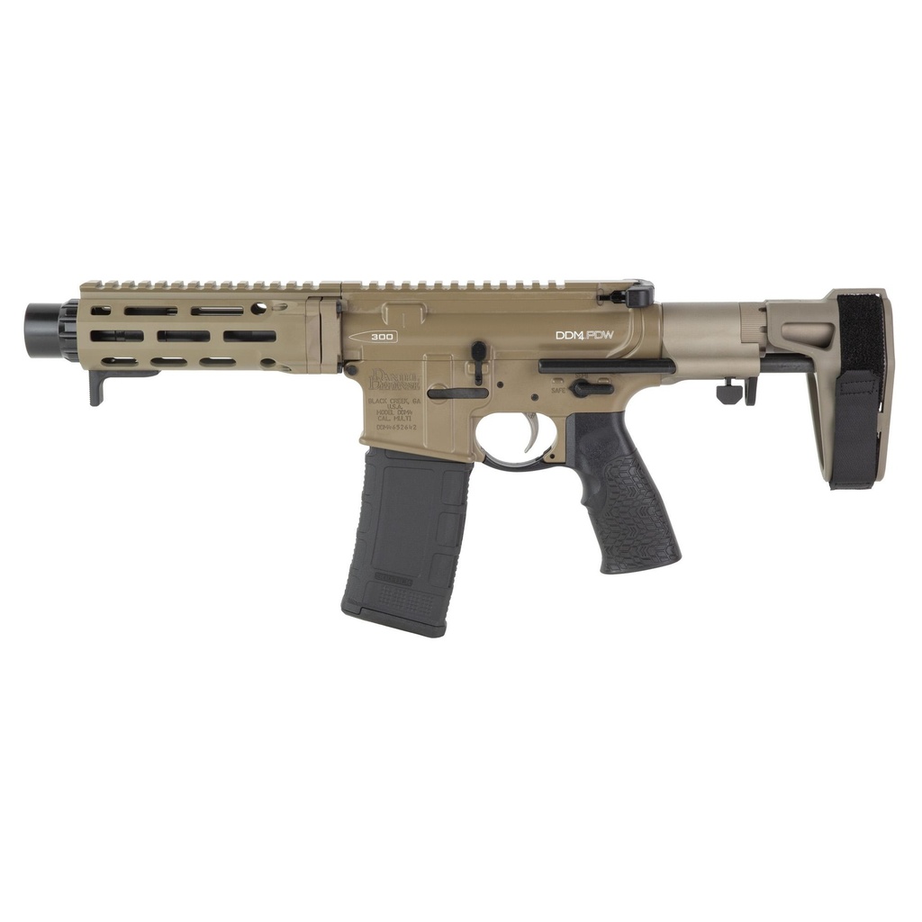 Daniel Defense DDM4 PDW 300BLK 7" Barrel FDE 30 Round