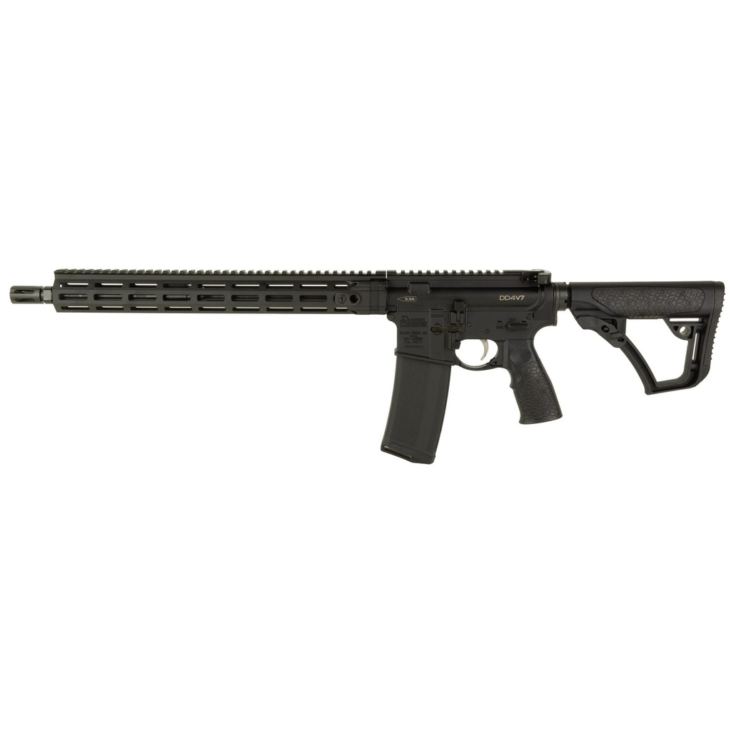 Daniel Defense DD4 V7 5.56 NATO 16" Cold Hammer Forged Barrel Black Anodized 32 Round