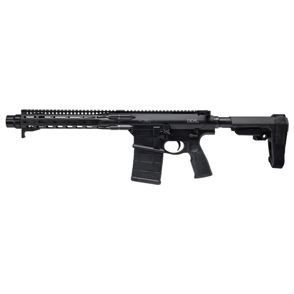 Daniel Defense DD5 P 7.62 NATO 12.5" Cold Hammer Forged Barrel Black 20 Round