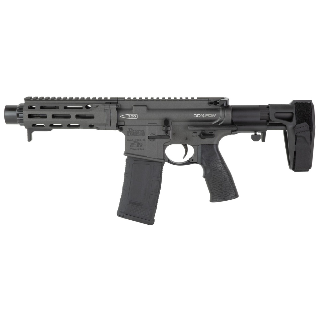 Daniel Defense DDM4 PDW 300 Blackout 7" Cold Hammer Forged Barrel Cobalt Anodized Finish 30 Round