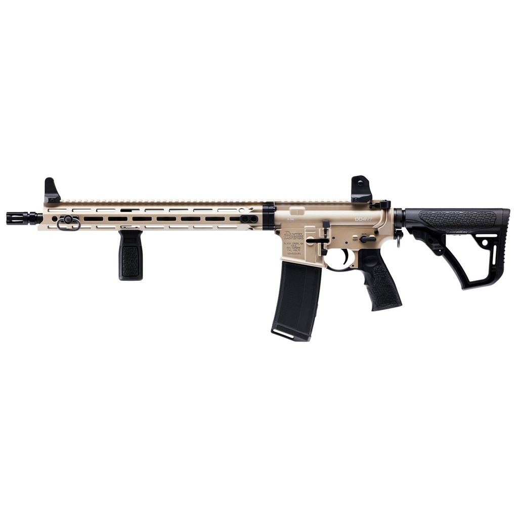 Daniel Defense DDM4V7 5.56 16" Mid-Length Gas System Desert Sage 32 Round
