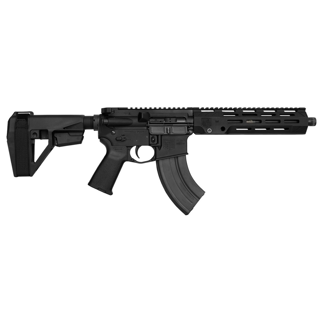 Diamondback Firearms DB15 .338 ARC 10.5" Threaded Black SBA5 Pistol Brace 26 Round