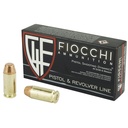 Fiocchi Ammunition Centerfire Pistol 40 S&W 180 Grain FMJ 50 Round Box