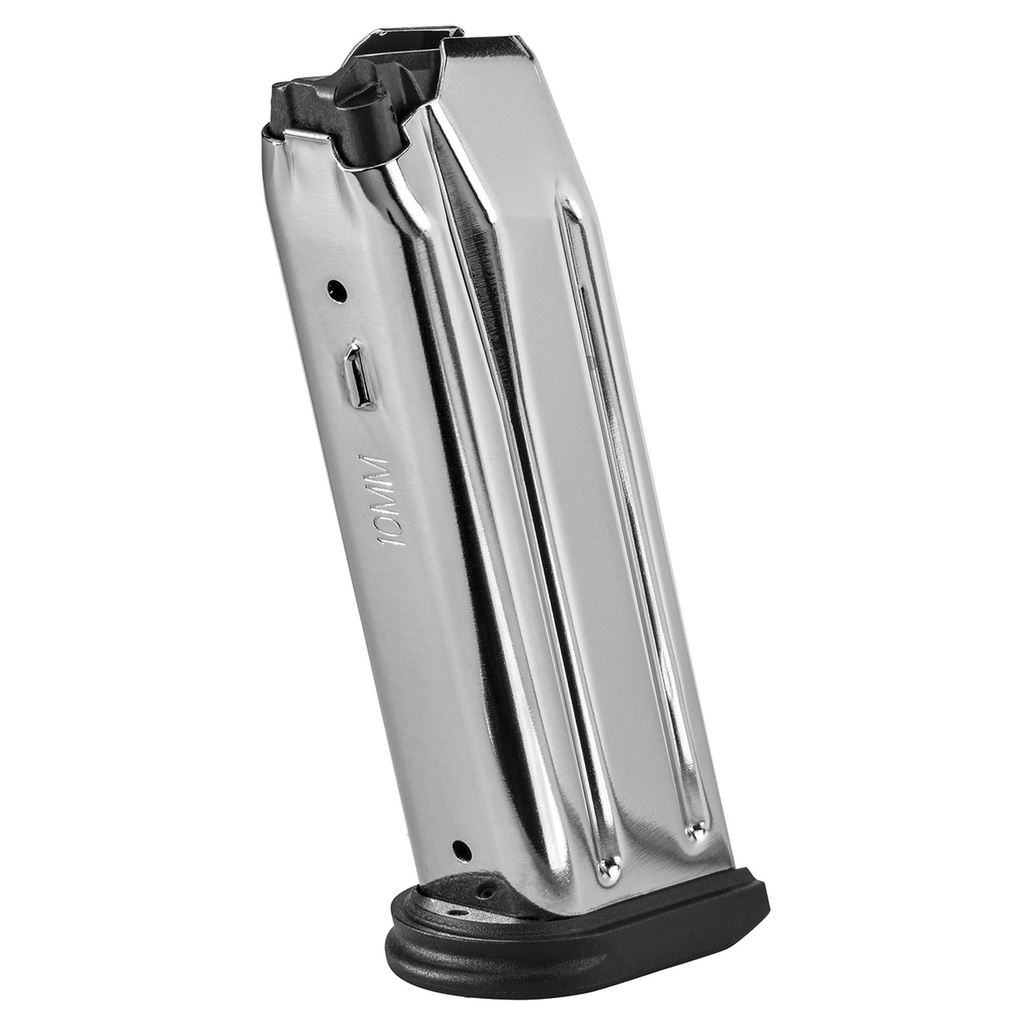 FN America Magazine FN 510 10MM 10 Round Nickel Coated Steel Silver/Black